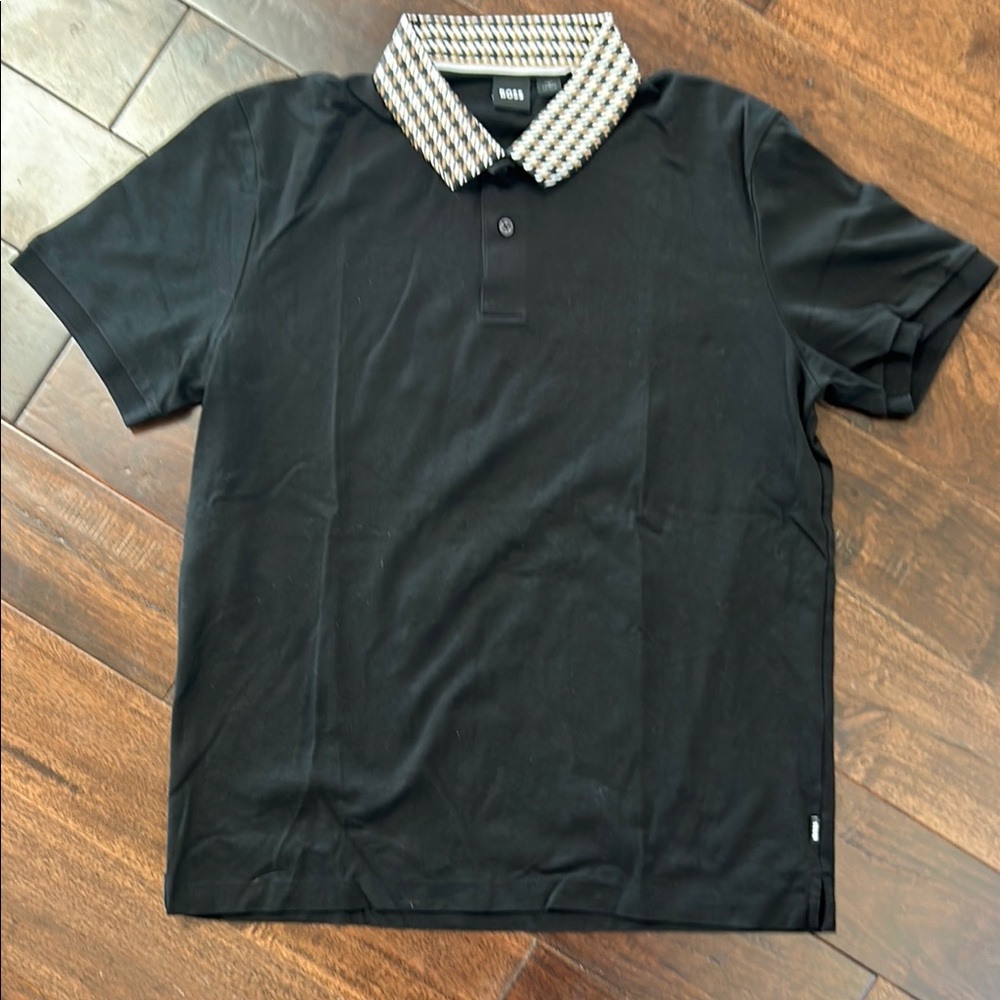 Boss Black Polo Shirt Classic Style
